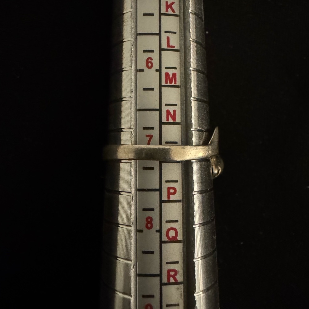 925 Silver Turquoise Dolphin Ring - image 7